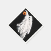 楽しいハロウィンパーティー スタンダードカクテルナプキン (角)