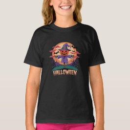 楽しいハロウィン子供用Tシャツ お菓子をねだろう子供たちに Tシャツ