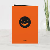 楽しいハロウィン カード (裏面)
