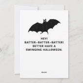 楽しいハロウィン シーズンカード (裏面)