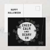 楽しいハロウィン ポストカード (正面/裏面)