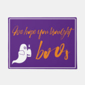 楽しいハロウィーンを持って来てほしい ドアマット (正面)