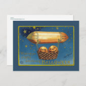 楽しいハロウィーン ポストカード (正面/裏面)