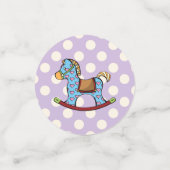 楽しいハートロッキングホース コンフェッティ (スモール正面)