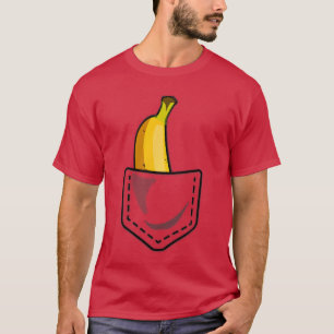 楽しいバナナポケット 涼しい夏の最高のヴィーガンギフト 1 Tシャツ