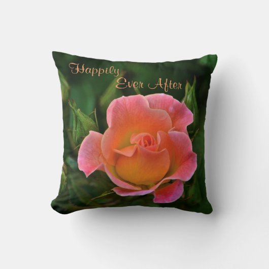 楽しいバラ クッション (正面)