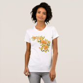 楽しいバラ Tシャツ (正面フル)