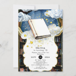 楽しいパステル カスタム ストーリーブック 誕生日 招待状