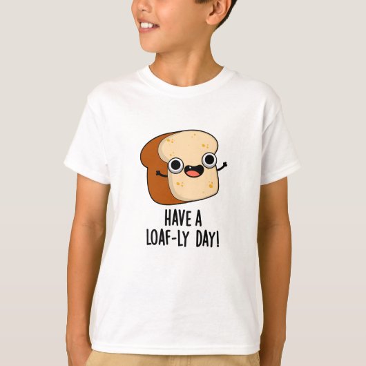 楽しいパン パンに関するダジャレTシャツ Tシャツ (正面)