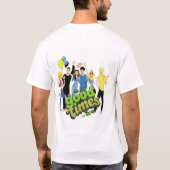 楽しいパーティーのイラスト Tシャツ (裏面)