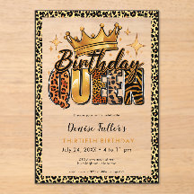 楽しいヒョウ 誕生日 女王 30歳の誕生日