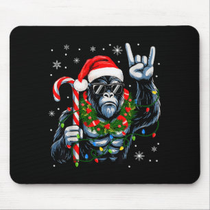 楽しいビッグフット・ロックオン・パジャマ PjS クリスマス Xmas メンズ マウスパッド