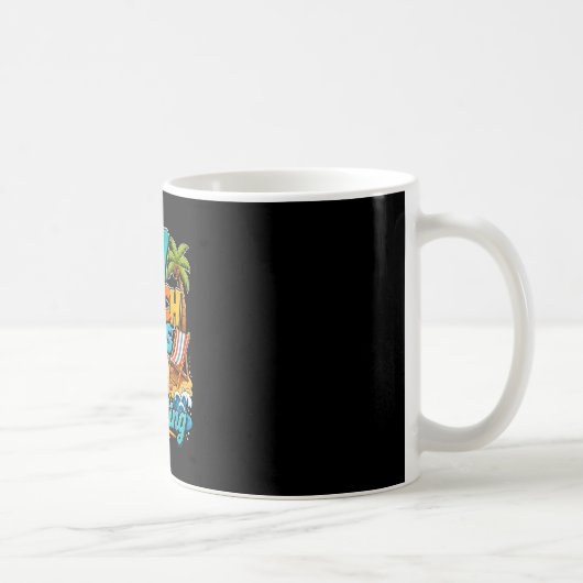 楽しいビーチサマーの6 7日目 コーヒーマグカップ (右)