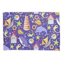 楽しいビーチ ネイビー