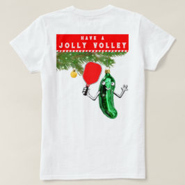 楽しいピックルボール クリスマス Tシャツ