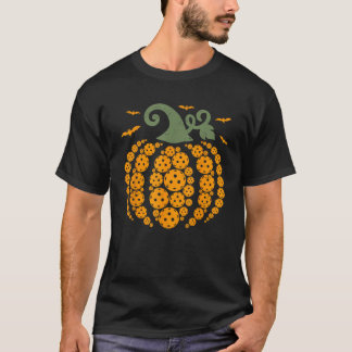 楽しいピックルボール パンプキン ハッピーハロウィン デー 少年 Tシャツ