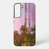 楽しいピンクの朝サムスンの電話ケース SAMSUNG GALAXYケース (裏面)