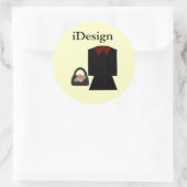 楽しいファッション - iDesign ラウンドシール (バッグ)