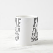 楽しいフィットネス スポーツ ランニング ジョギング コーヒーマグカップ (中央)