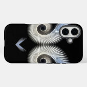 楽しいフクロウの顔の携帯ケース Case-Mate iPhoneケース (裏面 (横))