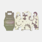 楽しいフローラ結婚式の引き出物 フェイバーボックス (折り畳みなし)