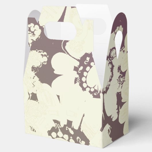 楽しいフローラ結婚式の引き出物 フェイバーボックス (オープン)