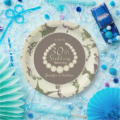 楽しいフローラ30周年記念 ペーパープレート (パーティー)