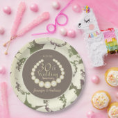 楽しいフローラ30周年記念 ペーパープレート (パーティー)