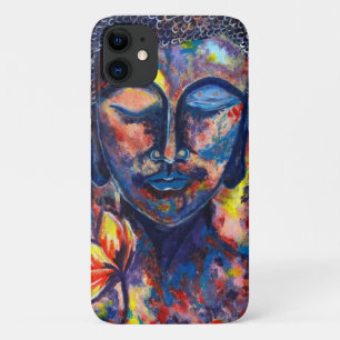 楽しいブッダオリジナル抽象芸術アートワーク iPhone 11 ケース