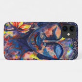 楽しいブッダオリジナル抽象芸術アートワーク Case-Mate iPhoneケース (裏面(横))
