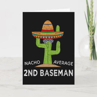 楽しいプレイヤーギフト 面白い販売 ソフトボール セカンドセマ カード