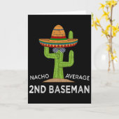 楽しいプレイヤーギフト 面白い販売 ソフトボール セカンドセマ カード (黄色い花)