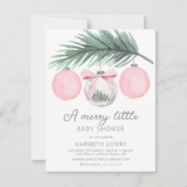 楽しいベイビーシャワーのお誘い 招待状