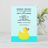 楽しいベビーシャワー 招待状 (スタンド正面)