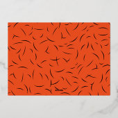 楽しいペットのクリスマス 箔シーズンカード (裏面)