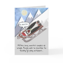 楽しいペンギンのスレッジのパーソナライズ