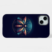 楽しいホタル ロゴ iPhoneケース (裏面横)