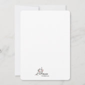 楽しいホリデーの写真カード シーズンカード (裏面)