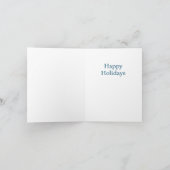 楽しいホリデーカード シーズンカード (内部)