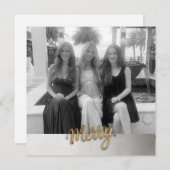 楽しいホリデーカード シーズンカード (正面/裏面)