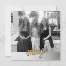 楽しいホリデーカード