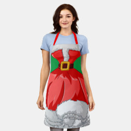 楽しいホリデークリスマス エプロン