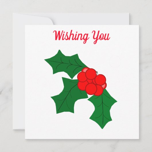 楽しいホリデーシーズンカード シーズンカード (正面)