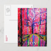 楽しいホリデーシーズン シーズンポストカード (正面/裏面)