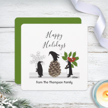 楽しいホリデーシーズン ペンギンのウィスキーなクリスマス