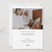 楽しいホリデーシーズン！モノグラムドアリースの不動産写真 シーズンカード (裏面)