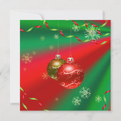 楽しいホリデーパーティー 招待状 (裏面)