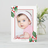 楽しいホリデー写真カード シーズンカード (スタンド正面)