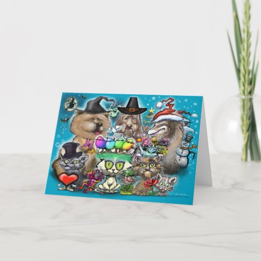 楽しいホリデー カード (正面)