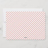 楽しいホリデー モダン シンプル カラフル シーズンカード (裏面)